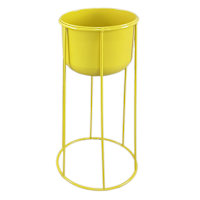 Nala Yellow Planter Stand, Small
