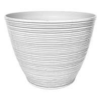 Millie White Outdoor Planter, Medium