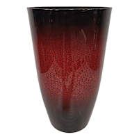 Nora Reactive Red Outdoor Planter, Medium