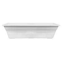Barr White Window Box Planter, 18"