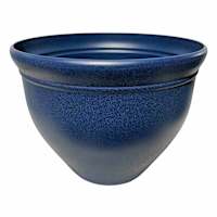 Sadiya Dark Blue Outdoor Planter, Small