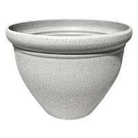 Sadiya White Outdoor Planter, Medium