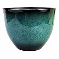 Nora Reactive Blue Outdoor Egg Planter, Small