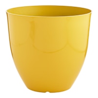 13IN Nora Egg Planter Yellow