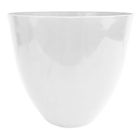 Nora White Outdoor Egg Planter, Medium