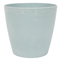 Providence Blue Shape Slate Outdoor Planter, 4.3"