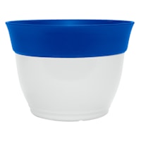 Sunny Club Blue Two Tone Outdoor Planter, 11"