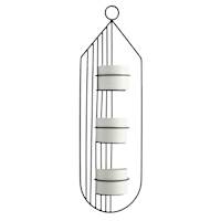 Crosby St. Hanging Moveable Planters, 28"