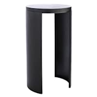 Crosby St. Black Wooden Plant Stand, Medium