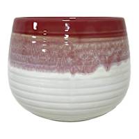 Indoor Cheryl Ombre Red Planter, 6"