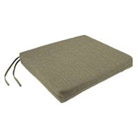 Tahiti Bark Outdoor Square Seat Cushion