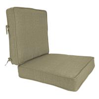 2-Piece Tahiti Bark Outdoor Deep Seat Cushion
