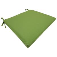 Lime Green Canvas Outdoor Square Seat Cushion