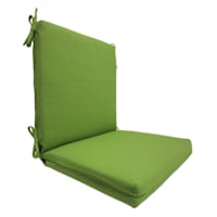 Lime Green Canvas Hinged Outdoor Cushion