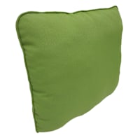 Lime Green Canvas Outdoor Back Cushion