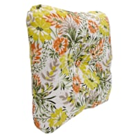Mohana Floral Outdoor Tufted Back Cushion