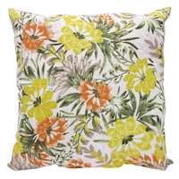 Mohana Floral Oversized Square Outdoor Throw Pillow, 20"