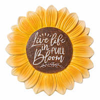 Flower Sentiment Outdoor Stepping Stone, 10"
