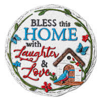 Birdhouse Outdoor Stepping Stone, 10"