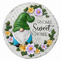 Gnome Outdoor Stepping Stone, 10"