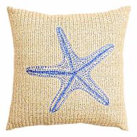 Honeybloom Starfish Hermosa Outdoor Throw Pillow, 18"