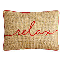 Relax Hermosa Lumbar Outdoor Throw Pillow, 14x20