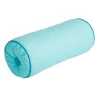 Oh Joy! Blue Bolster Outdoor Throw Pillow, 8"