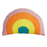 Oh Joy! Shaped Rainbow Outdoor Throw Pillow, 13x20