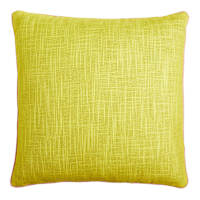 Oh Joy! Yellow & Pink Reversible Outdoor Throw Pillow, 18"