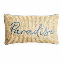 Honeybloom Paradise Hermosa Lumbar Outdoor Throw Pillow, 14x20