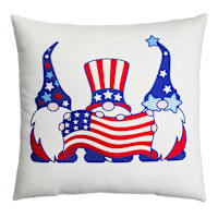 Sunny Club USA Gnomes Outdoor Pillow, 16"