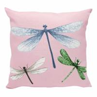 Providence Trio Dragonfly Outdoor Throw Pillow, 16"