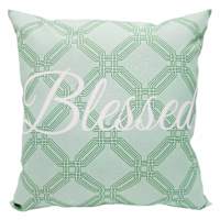 Providence Blessed Outdoor Throw Pillow, 16"