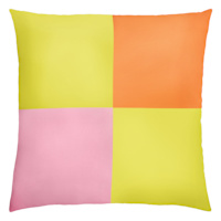 Oh Joy! Multi Colorblock Outdoor Throw Pillow, 16"