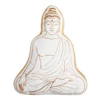 Found & Fable Shaped Buddha Outdoor Throw Pillow, 16x18
