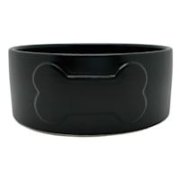 Ceramic Dog Bone Water Bowl M 24Oz