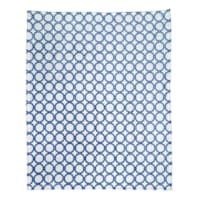 Providence Link Trellis Print Micro Plush Throw Blanket, 50x60