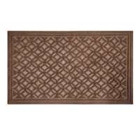 Brown Tractor Texture Rubber Doormat, 18x30