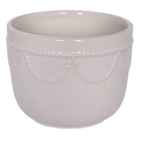 Providence Indoor Daphne White Planter, 4"