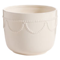 Providence Indoor Daphne White Planter, 8"