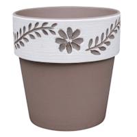 Indoor Flower Top Terra Planter, Medium