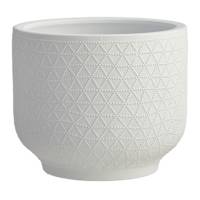 Found & Fable Indoor Dana Stoneware Planter, Small