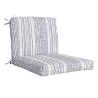 Calisto Pinstripe Hinged Outdoor Cushion