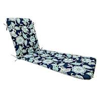 Providence Positano Navy Blue Outdoor Chaise Lounge Cushion