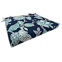 Providence Positano Navy Blue Outdoor Square Seat Cushion