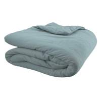 Honeybloom 3-Piece Green Dash Matelasse Duvet Set, Full/Queen