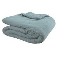 Honeybloom 3-Piece Green Dash Matelasse Duvet Set, King