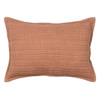 Honeybloom Pink Striped Slub Throw Pillow, 14x20