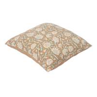 Honeybloom Floral Matelasse Print Throw Pillow, 18"