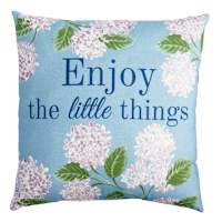 Providence Enjoy Little Things Outdoor Throw Pillow, 18"